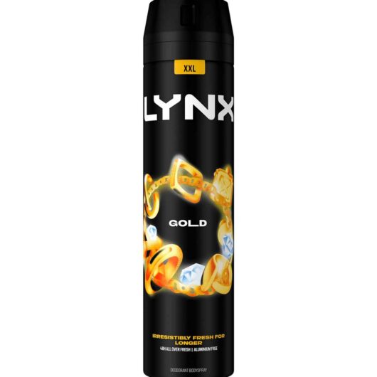Lynx Gold Deodorant Body Spray250 ml, 250ml