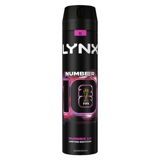 Lynx Number 10 48H Body Spray Deodorant For Men250 ml, 250ml