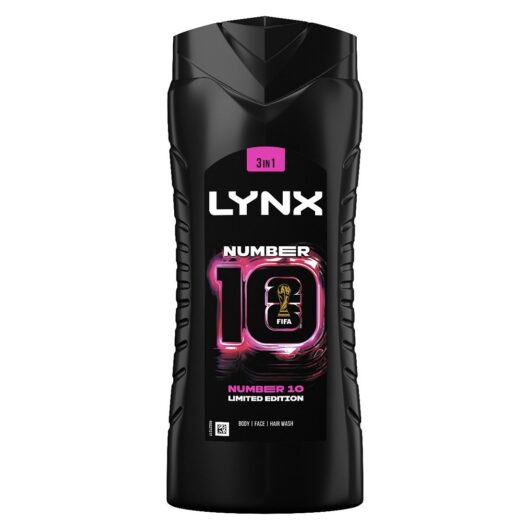 Lynx Number 10 Body Wash Shower Gel For Men 500ml