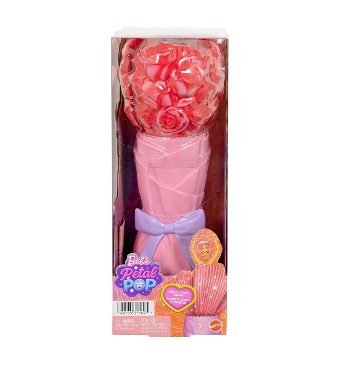 Mattel Barbie Flower Unboxed Doll Red Rose