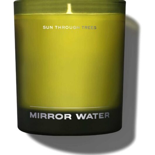 Mirror Water 'sun Through Trees' Candle 280g