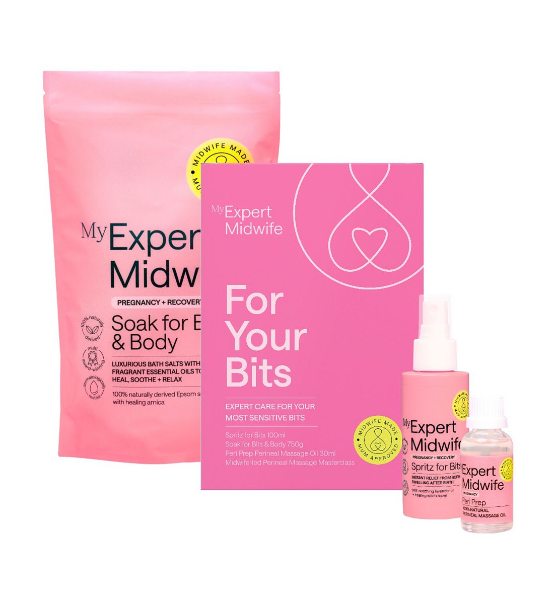 My Expert Midwife For Your Bits Gift Set