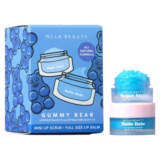 NCLA Beauty Ncla Gummy Bear Lip Care 2 Pcs Set - 5Ml Mini Scrub + 10Ml Balm