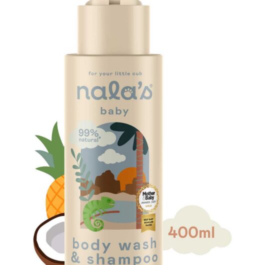 Nalas Baby Nala's Baby Body Wash & Shampoo 400ml