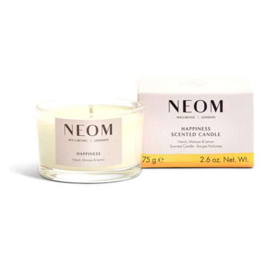Neom Wellbeing Happiness Travel Candle 75g