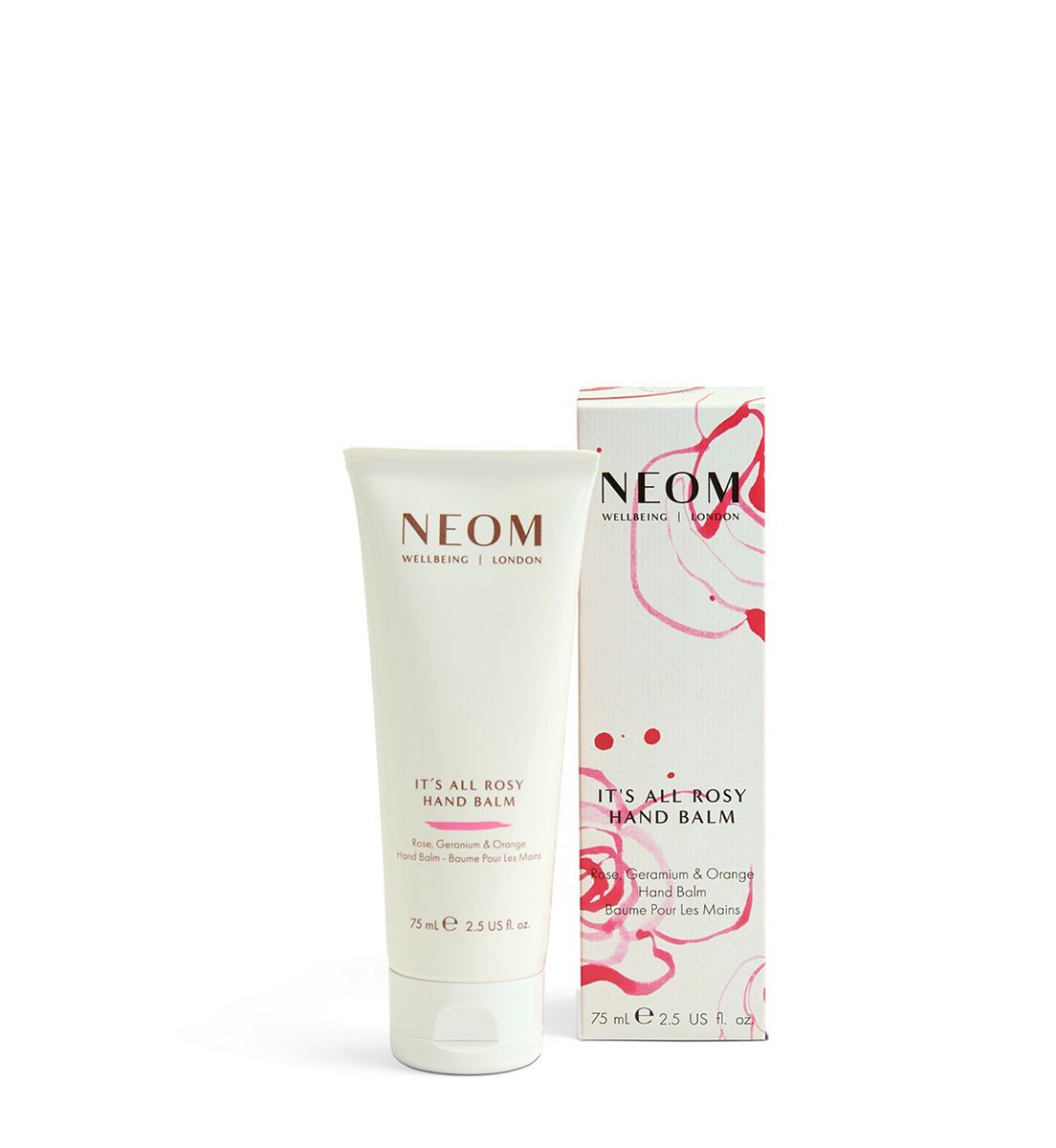 Neom Wellbeing It's All Rosy Hand Balm 75ml
