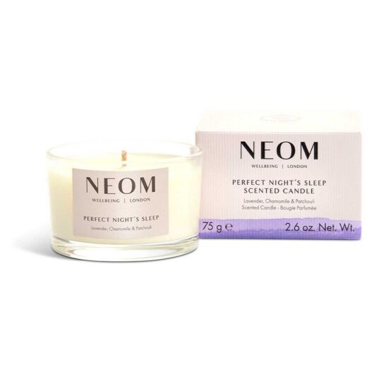 Neom Wellbeing Perfect Nights Sleep Travel Candle 75g