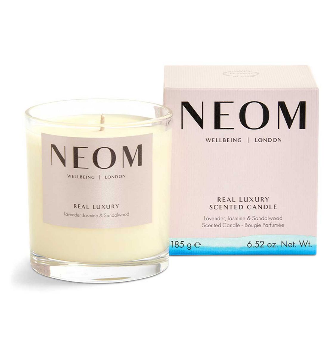 Neom Wellbeing Real Luxury 1 Wick Candle 185g