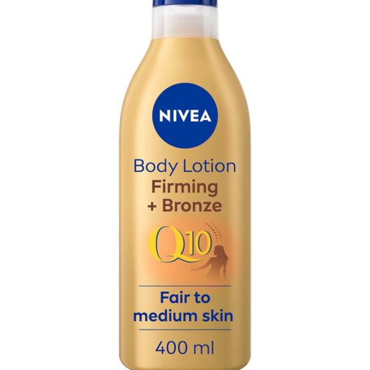 Nivea Q10 Gradual Tan Body Moisturiser Fair To Medium 400ml