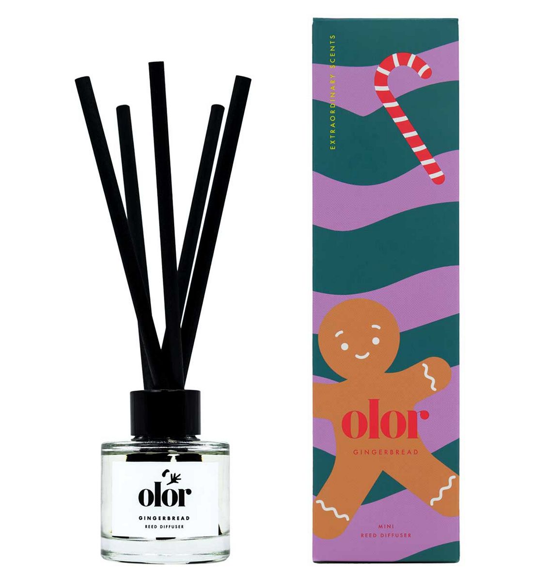 OLOR Gingerbread Mini Reed Diffuser 50ml