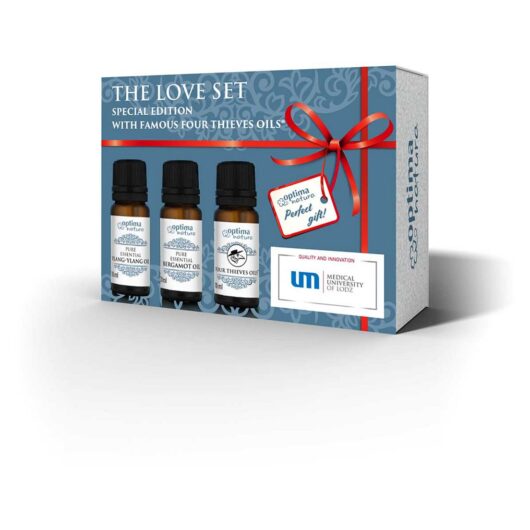 OPTIMA NATURA Love Set Aromatherapy Four Thieves Oils Bergamot Ylang