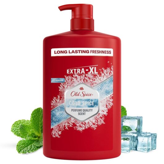Old Spice C Men's 3-In-1 Wash Shower Gel & Shampoo 1000ml