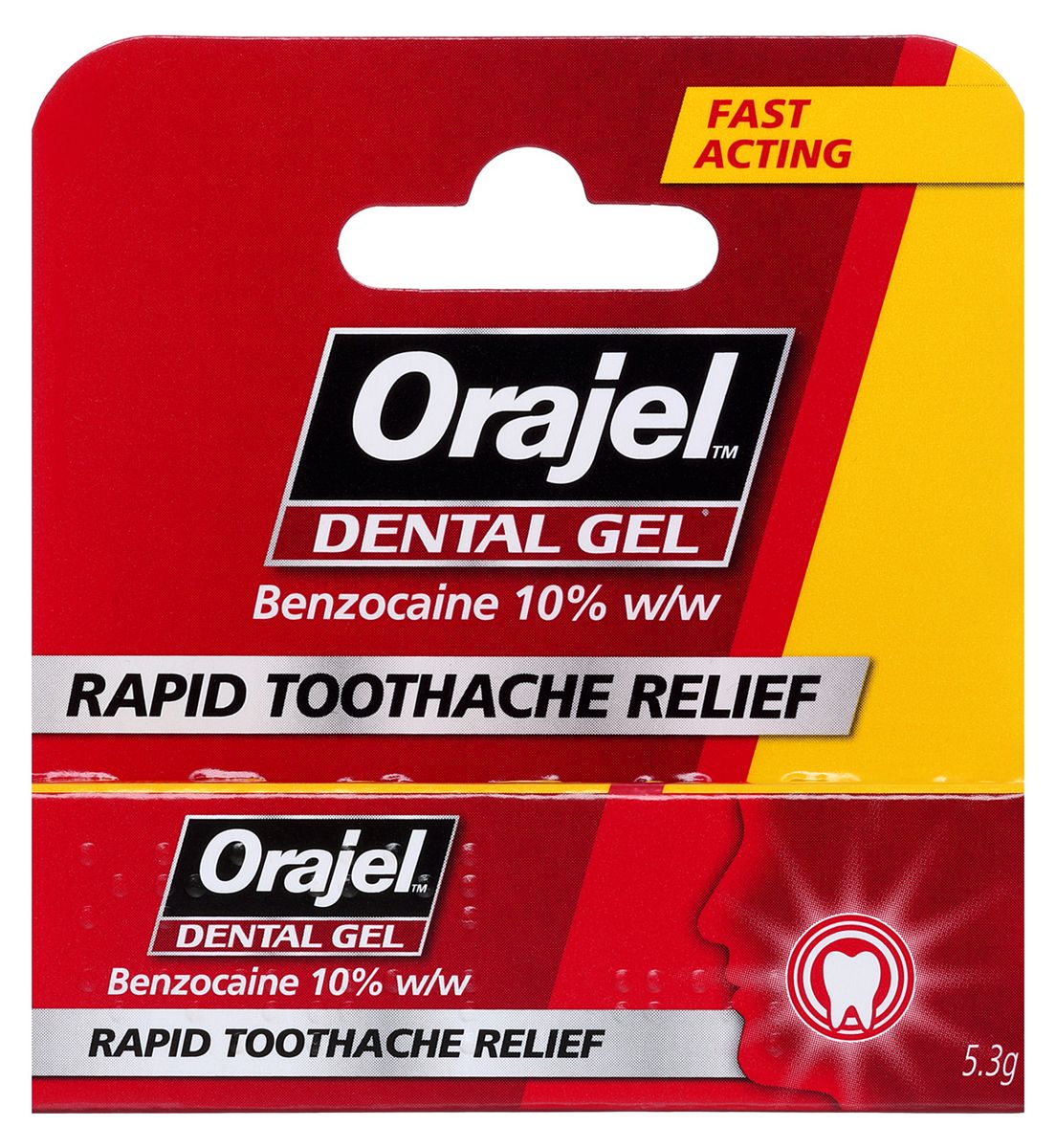 Orajel Dental Gel For Toothache - 5.3g
