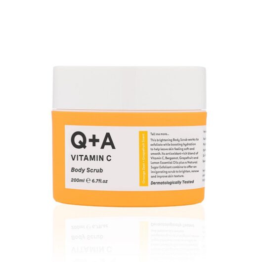 Q+A Vitamin C Body Scrub200 ml, 200ml