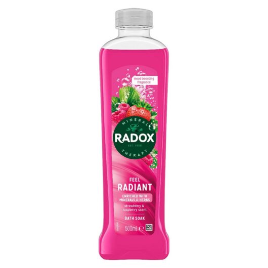 Radox Mineral Therapy Feel Radiant Bath Soak 500ml