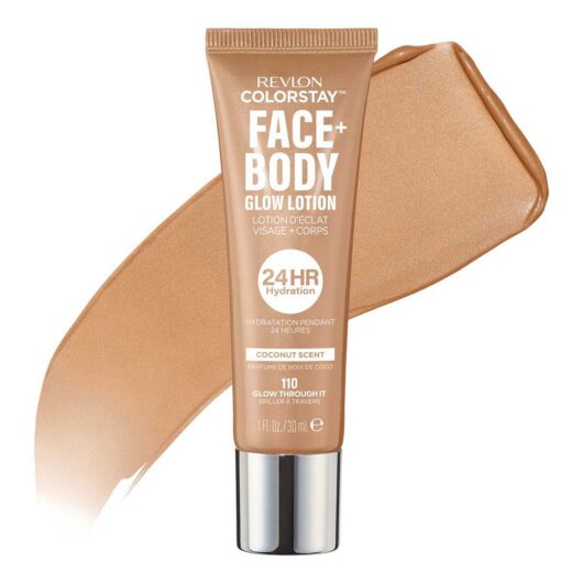 Revlon Colorstay Face And Body Glow Lotion 10Ml in 110 Through It