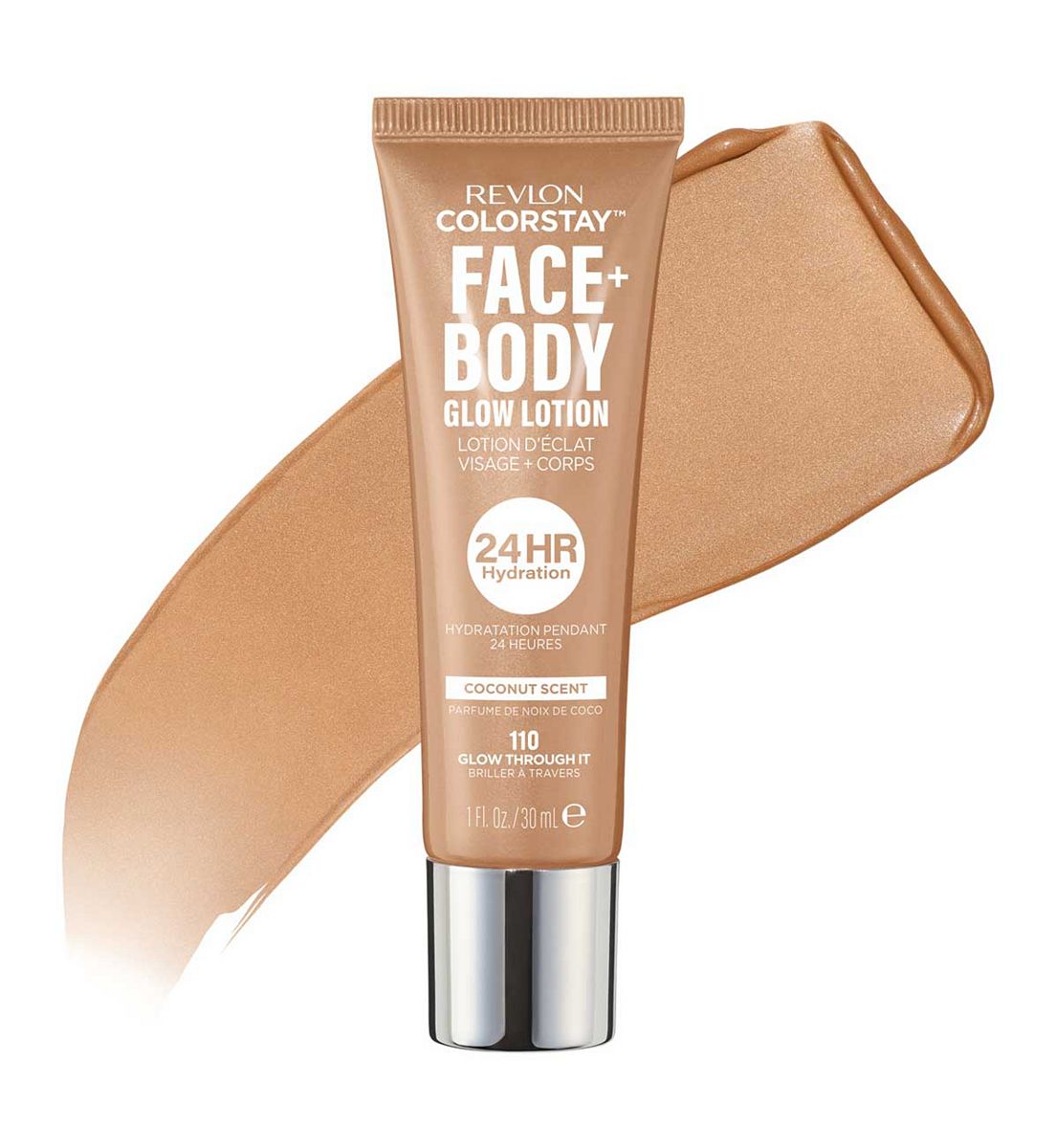 Revlon Colorstay Face And Body Lotion Glow Shade 120 30Ml in It's Giving Sun, 10ml