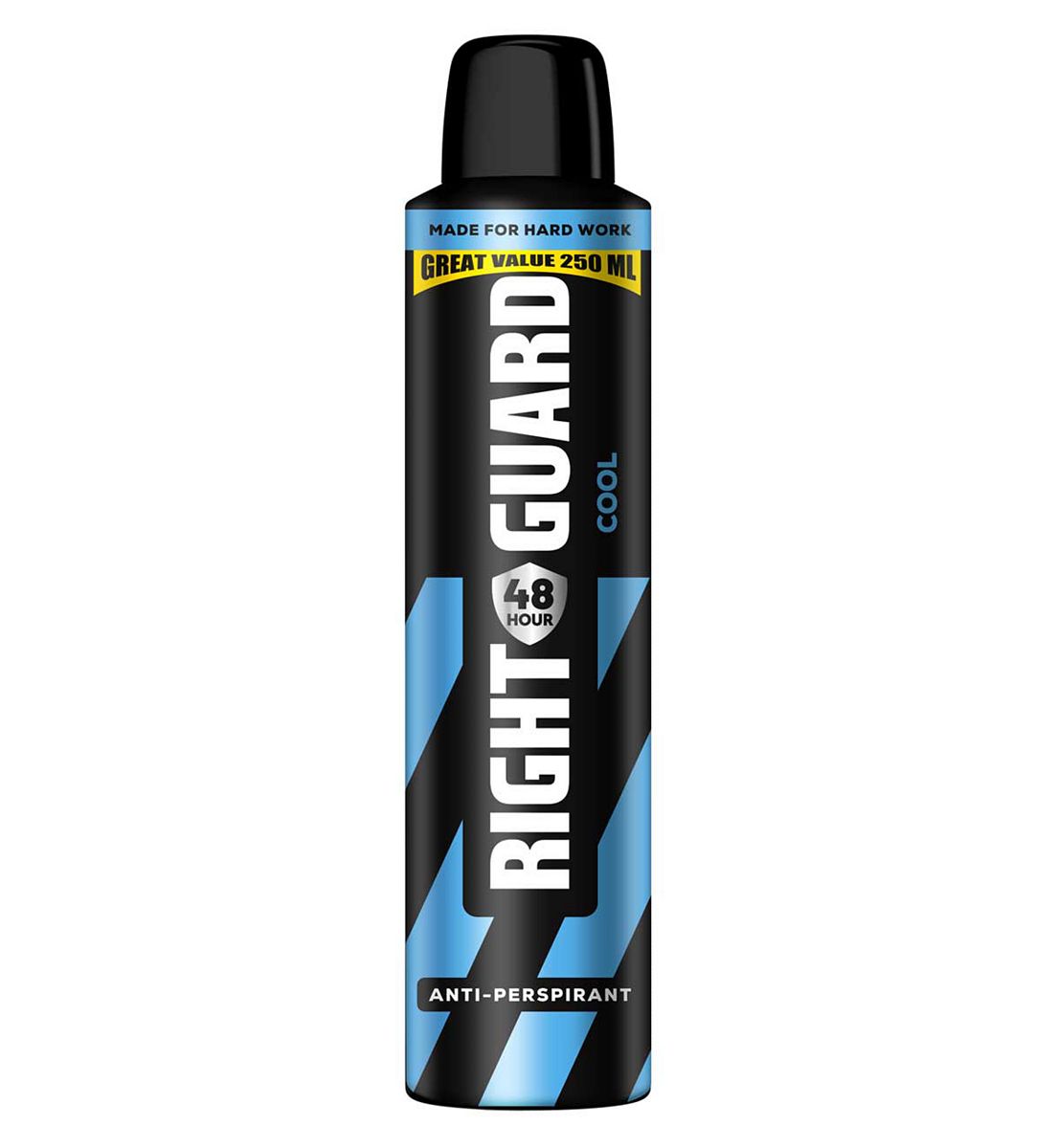 Right Guard Men 48H Cool Antiperspirant Deodorant250 ml, 250ml