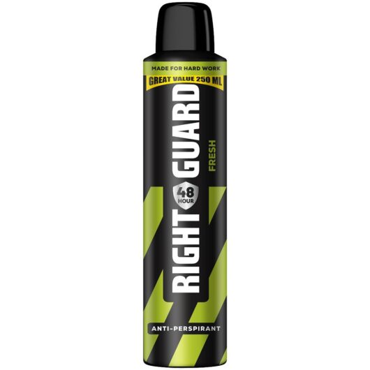 Right Guard Men 48H Fresh Antiperspirant Deodorant250 ml, 250ml