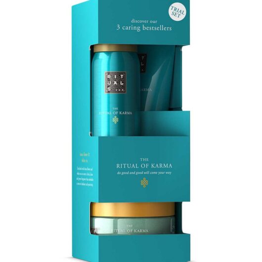Rituals The Ritual Of Karma Lotus Flower & White Tea Bath Body Trial Set