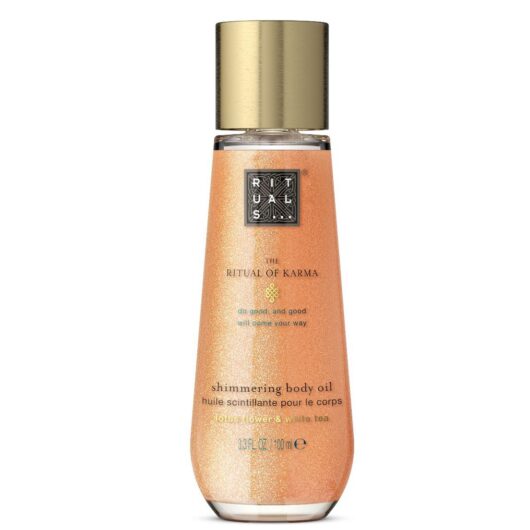 Rituals The Ritual Of Karma Shimmering Body Oil Lotus Flower & White Tea 100ml