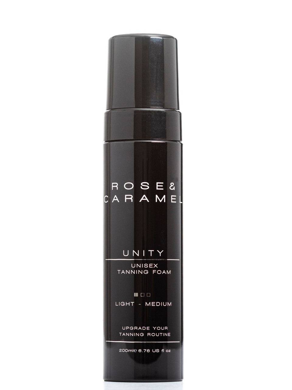 Rose & Caramel Unity Unisex Light-Medium Tanning Foam 200ml
