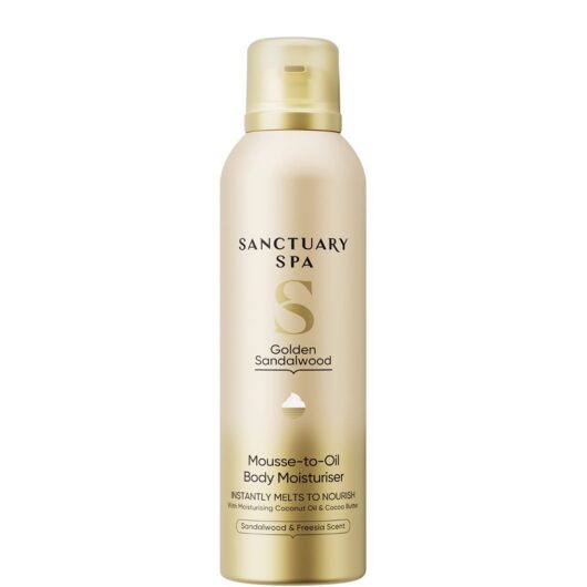 Sanctuary Spa Golden Sandalwood Mousse To Oil200 ml, 200ml