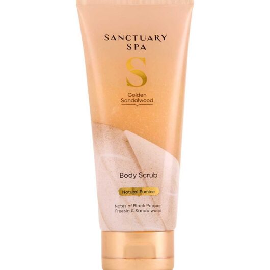 Sanctuary Spa Golden Sandalwood Scrub200 ml, 200ml