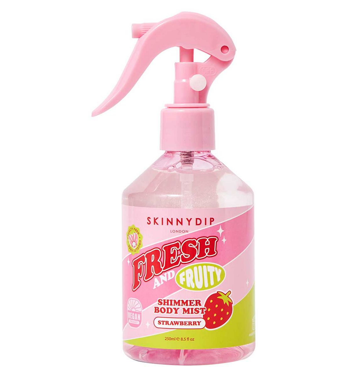 Skinnydip London Supermarket Strawberry Body Mist250 ml, 250ml