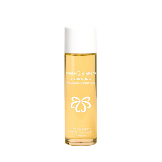 Smile Makers Hydrating Body Massage Oil Sweet Almond & Jojoba 100ml