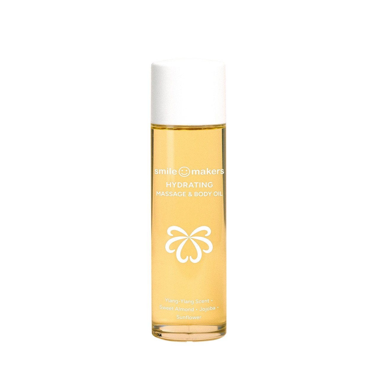 Smile Makers Hydrating Body Massage Oil Sweet Almond & Jojoba 100ml