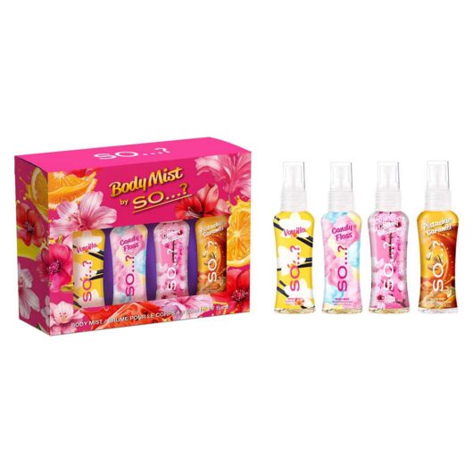 So...? Body Mist By So...? Mini Set 4 X 50ml