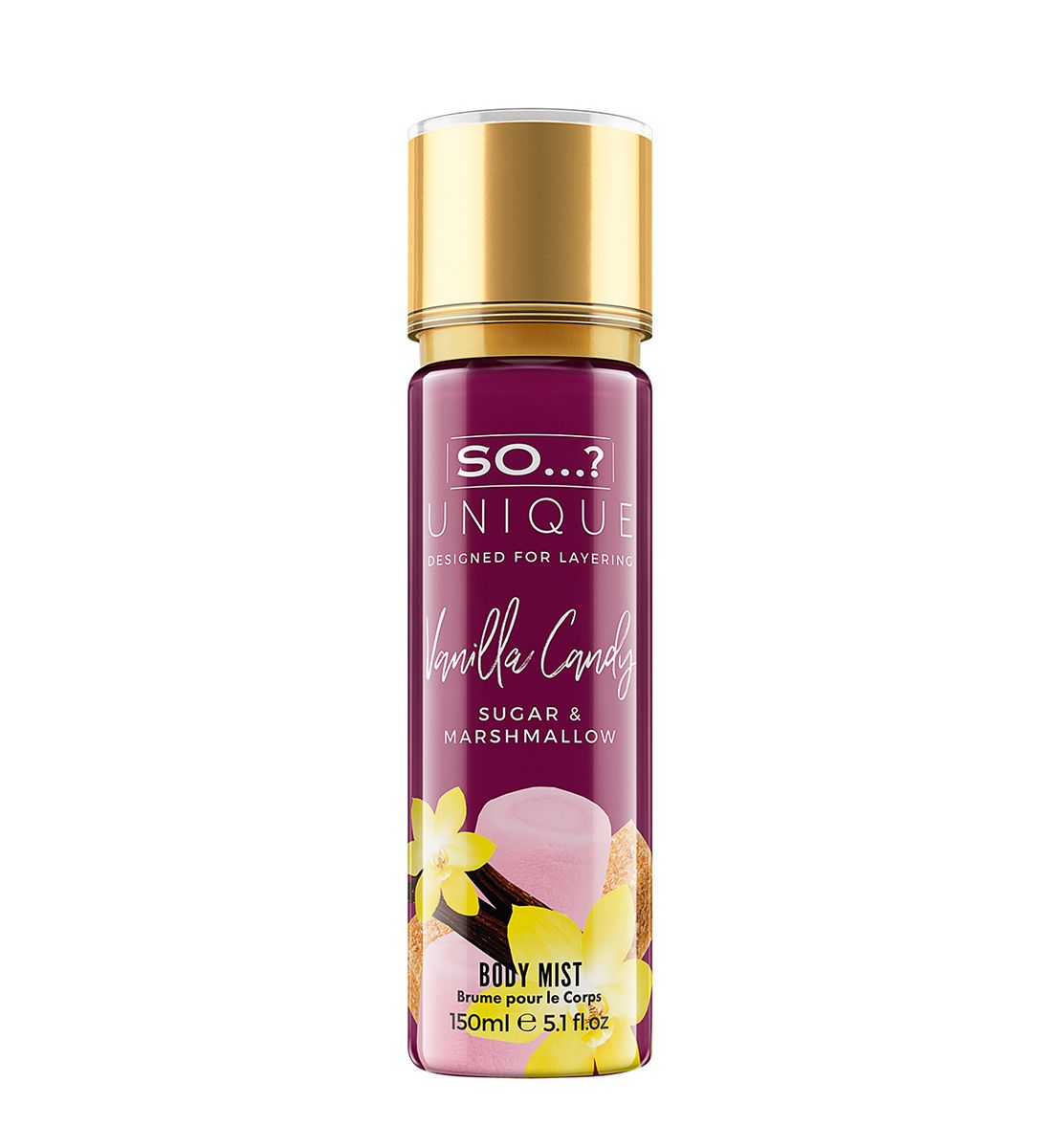 So...? So...? Unique Vanilla Candy Body Mist 150ml