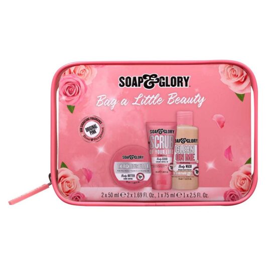 Soap & Glory Bag A Little Beauty 3 Piece Mini Gift Set