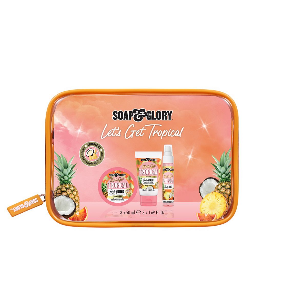 Soap & Glory Lets Get Tropical Travel Set