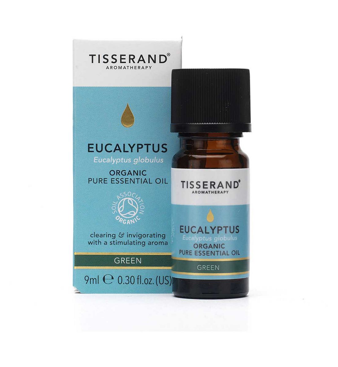 Tisserand Aromatherapy Organic Eucalyptus Essential Oil, 9ml