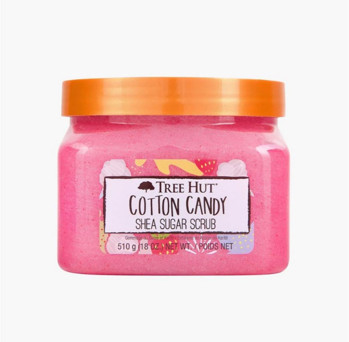 Tree Hut - Shea Sugar Scrub Cotton Candy 510g