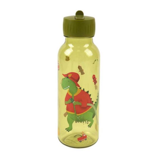 Trixie Tritan Bottle 500ml - Fireman Mr Dino