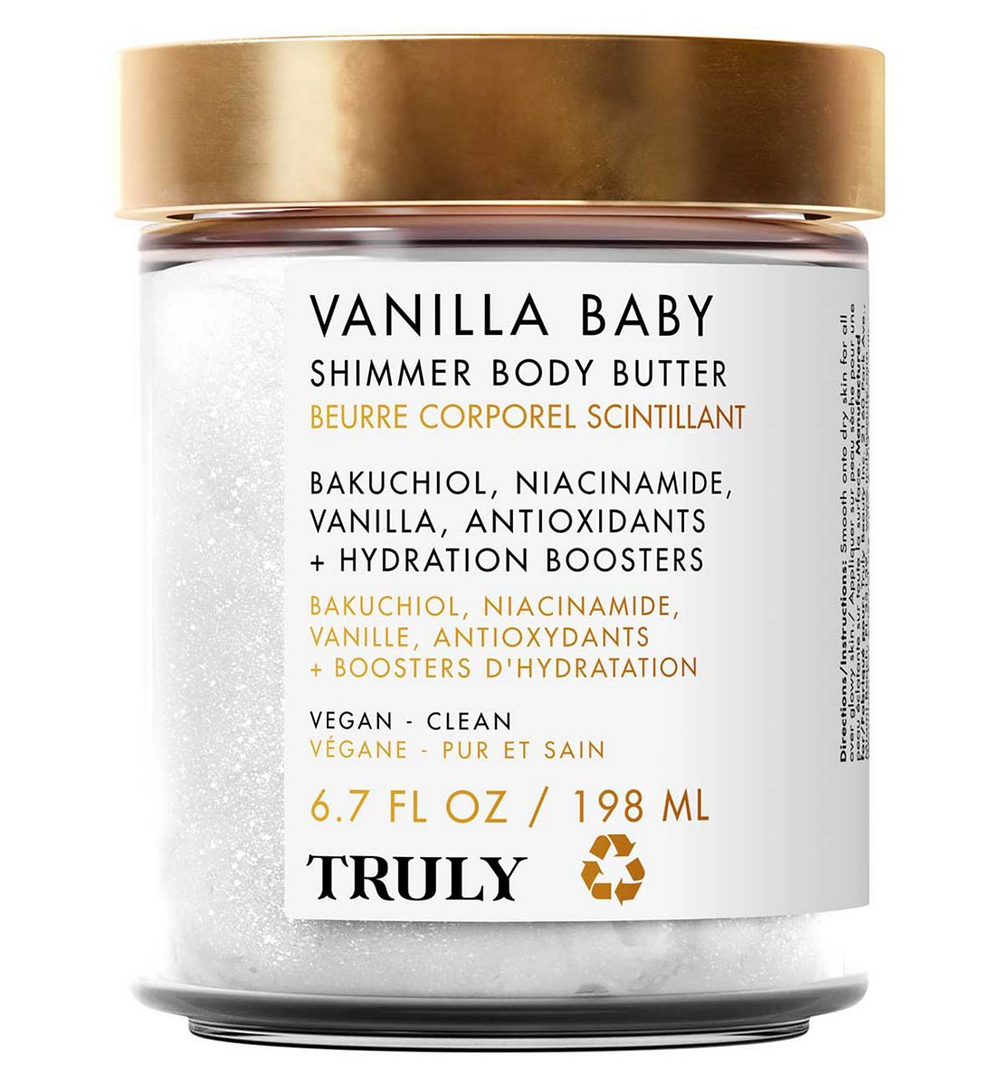 Truly Beauty Inc Truly Vanilla Baby Shimmer Body Butter 198ml