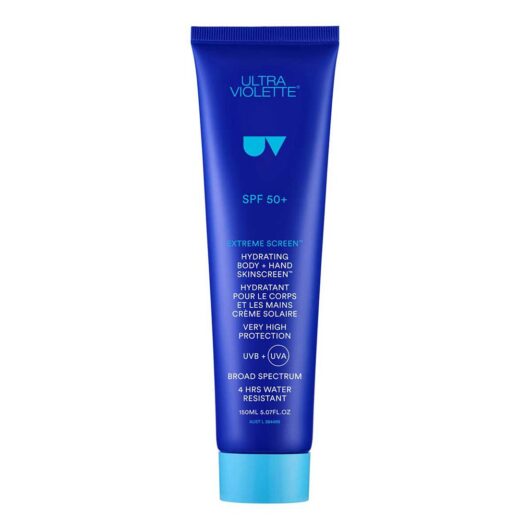 Ultra Violette Extreme Screen Hydrating Body & Hand Skinscreen Spf50+ 150ml