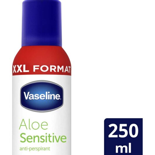 Vaseline Aloe Sensitive Anti-Perspirant Deodorant Aerosol250 ml, 250ml
