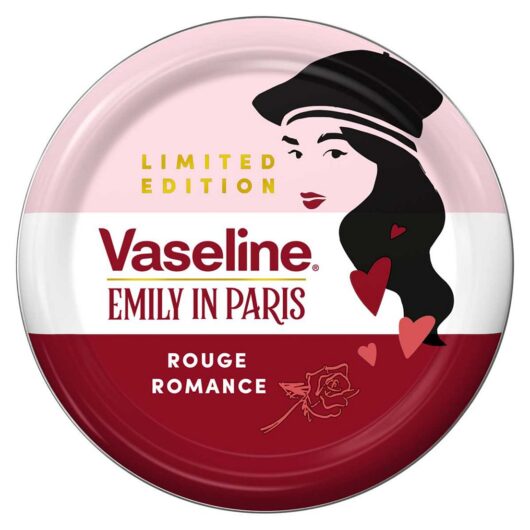 Vaseline X Emily In Paris Limited Edition Lip Tin 20g