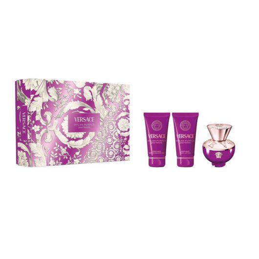 Versace Dylan Purple Eau De Parfum 50Ml Set