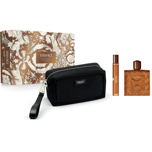 Versace Eros Najim Parfum 100ml + 10ml with Pouch Gift Set
