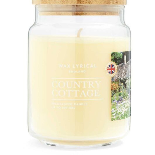 Wax Lyrical Large 475G Wax Filled Jar Country Cottage