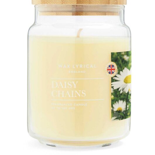 Wax Lyrical Large 475G Wax Filled Jar Daisy Chain