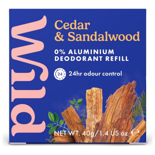Wild Sandalwood And Cedar Stick Deodorant Refill 40g