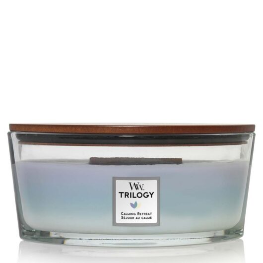 Woodwick Calming Retreat Ellipse Candle Trilogy