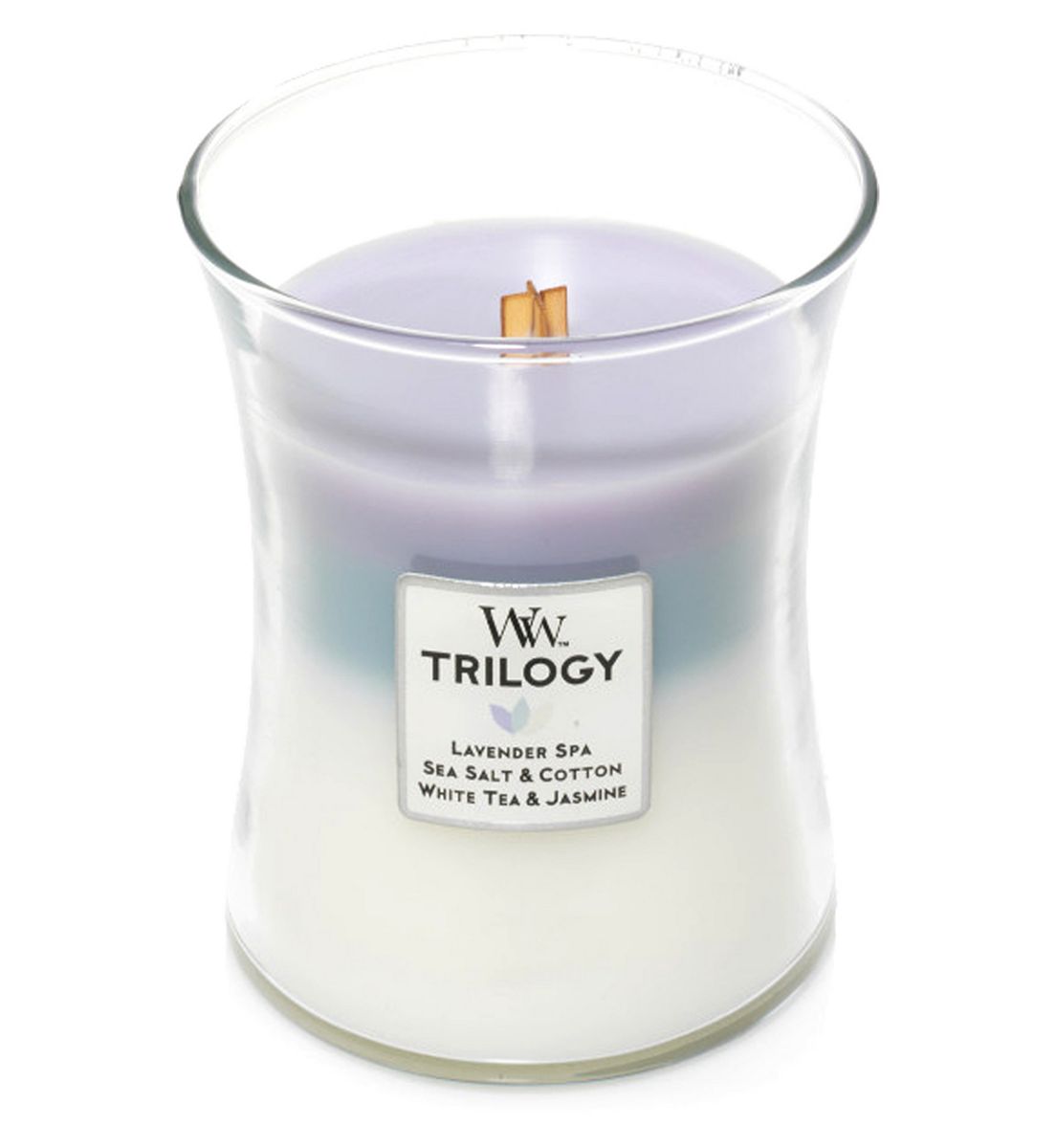 Woodwick Calming Retreat Medium Jar Candle Trilogy