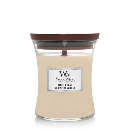 Woodwick Vanilla Bean Medium Jar Candle